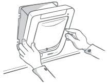 SureFlap - Sure Petcare Microchip Cat Flap, White