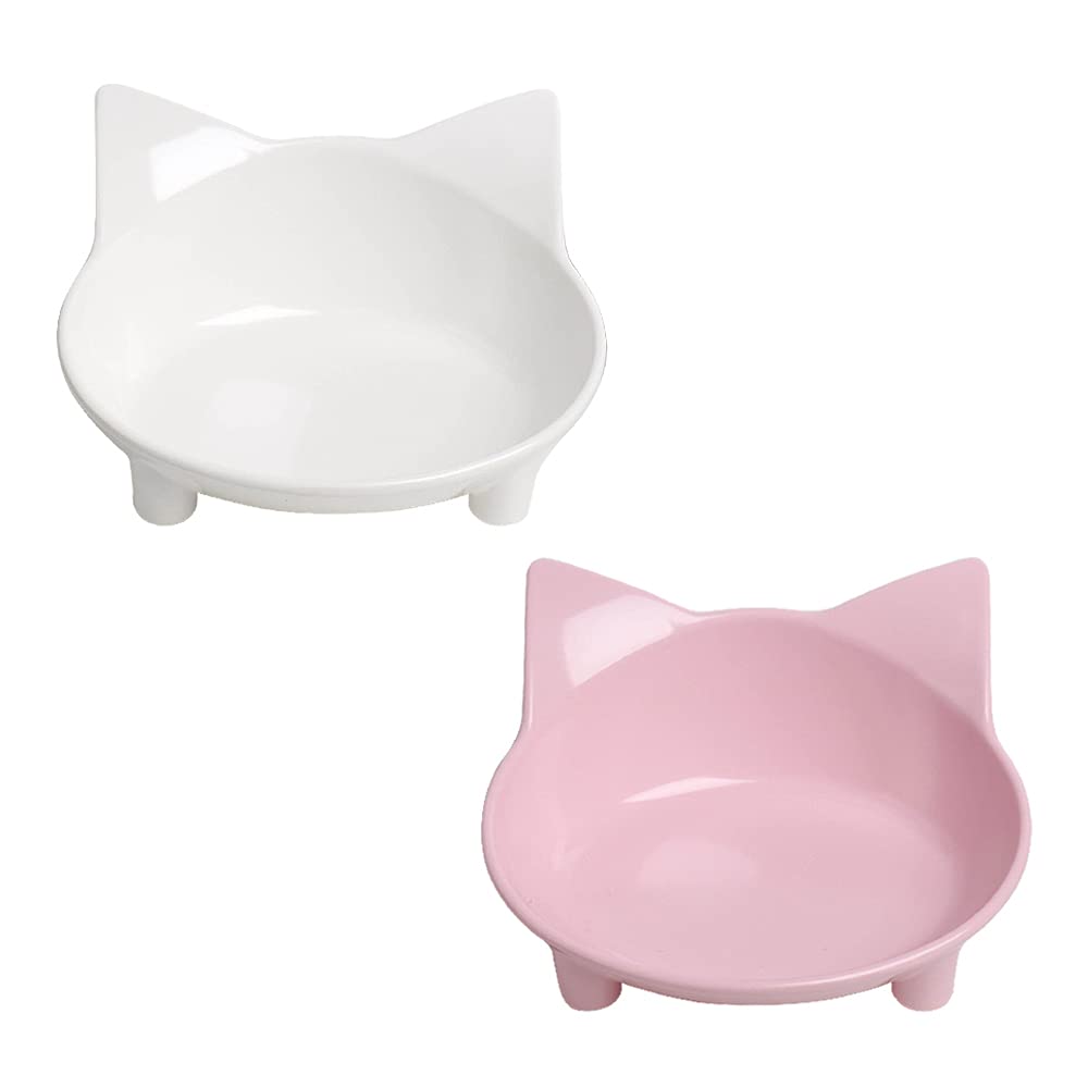 Skrtuan Non-Slip Cat & Dog Food Bowl – Wide