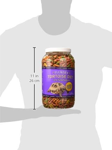 Fluker's Tortoise Diet, Large Pellet Food, Land Turtle Formula