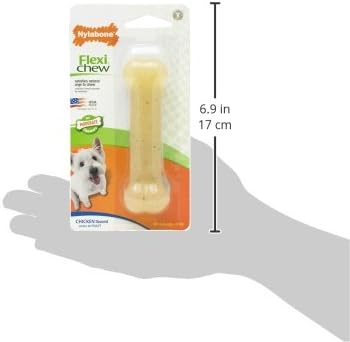 Nylabone Flexi Chew Gumabone Dog Chew Toy, Chicken Flavor