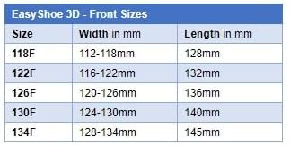 Easycare SB-ES3D-F EasyShoe 3D, Front 126