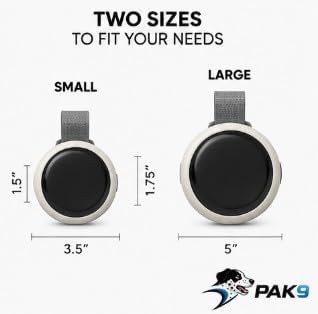 PAK9 Dog Poop Bag Holder, Large + Small