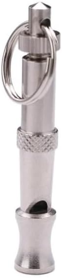 Silvery Dog Whistles, Adjustable Ultrasonic Dog Whistle