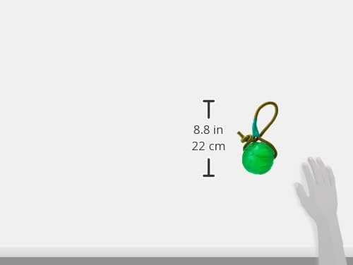 Starmark Everlasting Fun Ball on a Rope Dog Toy,Greens,Medium/Large