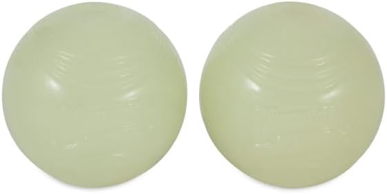 Chuckit! Max Glow Balls, Bouncy Ball for Dogs, Medium, 2.5in, 2 Pack