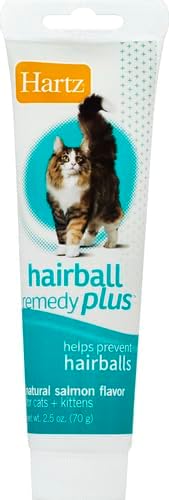 Hartz Hairball Remedy Plus Salmon Flavored Paste for Cats and Kittens