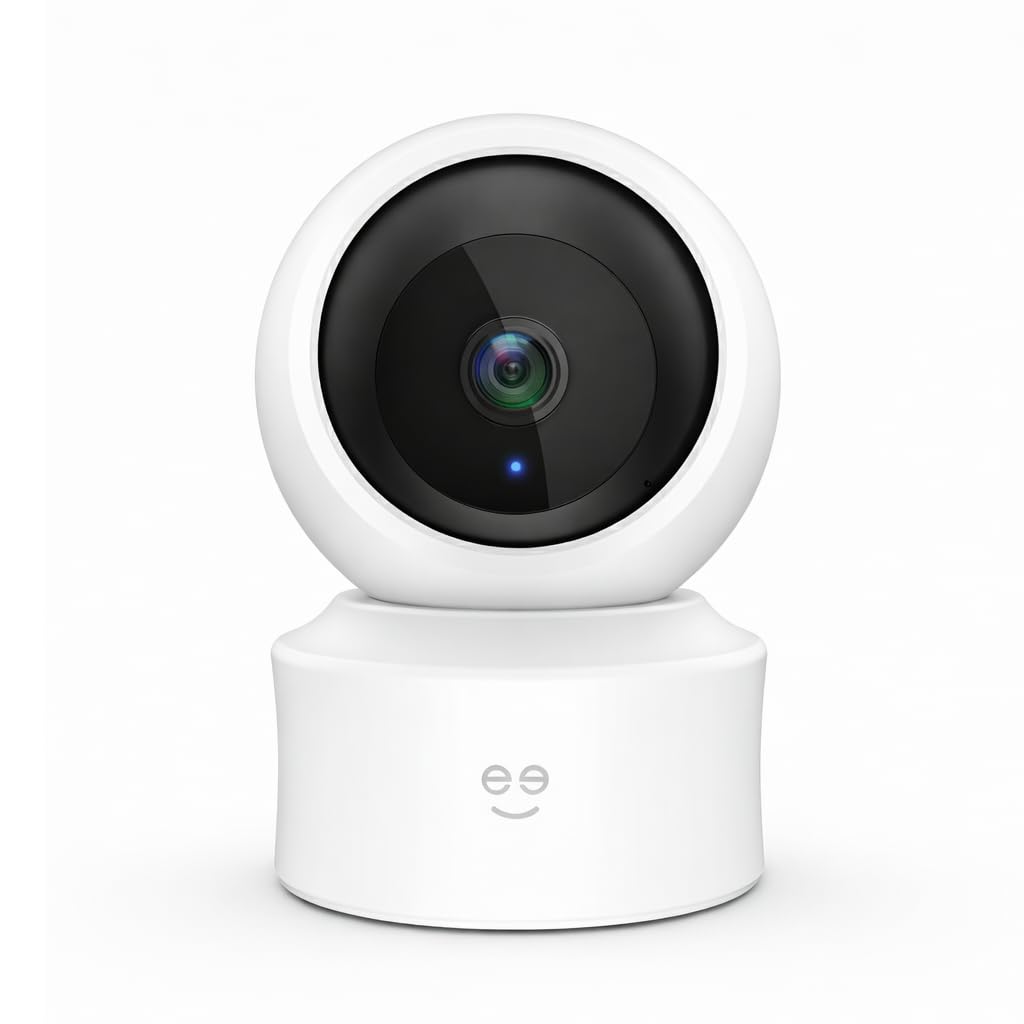 Geeni Scope Ultra 2K 360° Smart Indoor Camera, 1440p HD Auto-Tracking