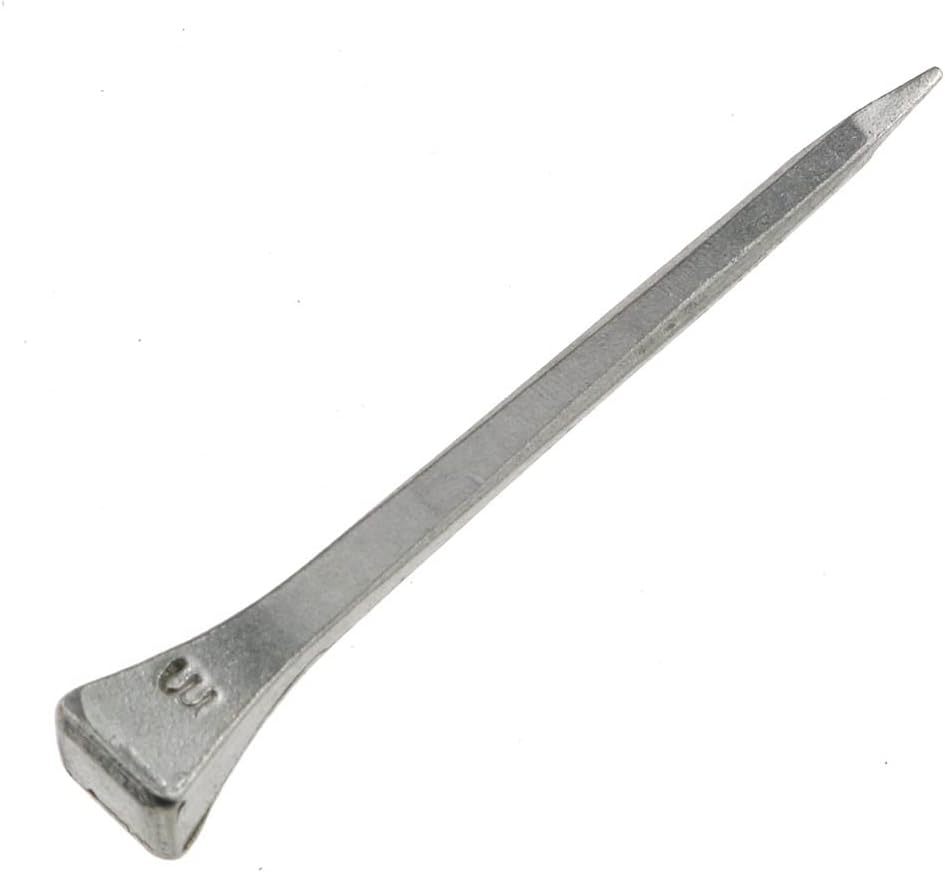 E-outstanding 50-Pack Low Carbon Steel 2.4 Inch E6 Horseshoe Nails