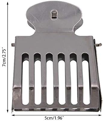 MODUODUO Bee Queen Cage Bees Catcher 8pcs Stainless Steel Clip