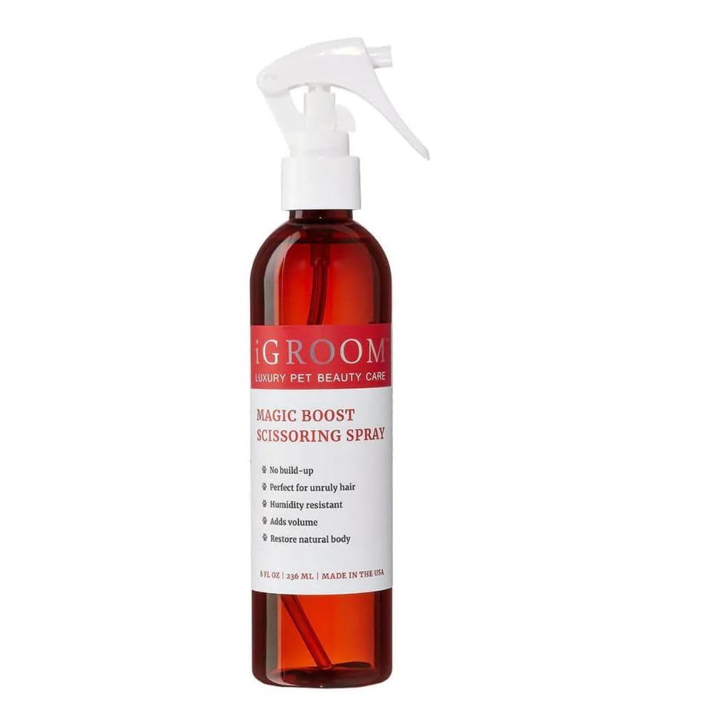 iGroom Magic Boost Dog Scissoring Spray, Luxury Pet Beauty Care