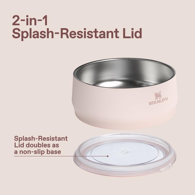 STANLEY Pet Bowl with Lid, 24 oz (3 Cups)