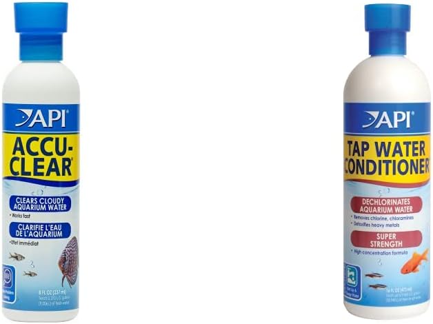API ACCU-CLEAR Freshwater Aquarium Water Clarifier 8-Ounce Bottle