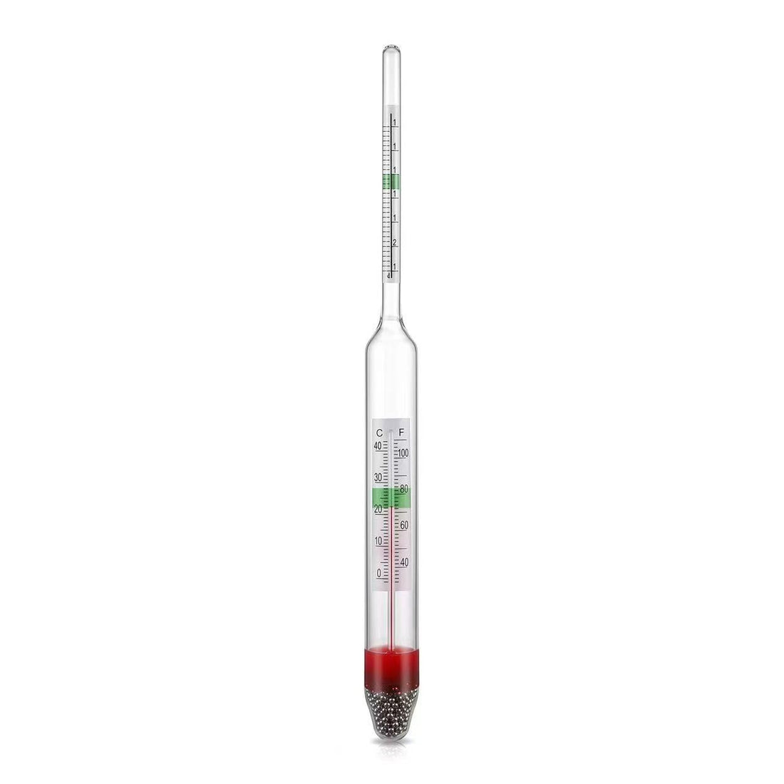 Glass Floating Hydrometer with Built‑in Thermometer