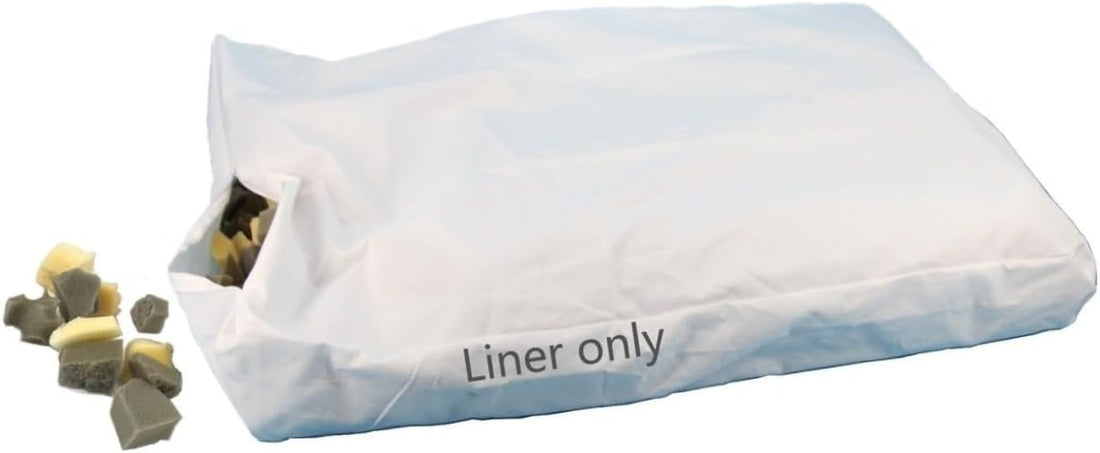Dog Bed Fill Liner Replacement with Inter Layer Stuffing Inner Liner