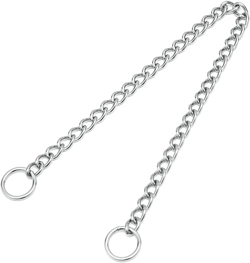 Slip Dog Chain Collars, Stainless Steel Training Dog Collars