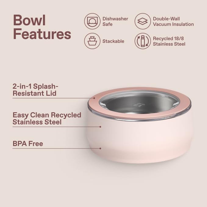 STANLEY Pet Bowl with Lid, 24 oz (3 Cups)