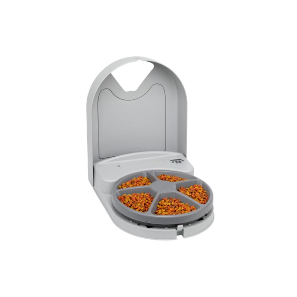 PetSafe Automatic Dog Feeder, 5 Meals, 40 oz Capacity, Plastic