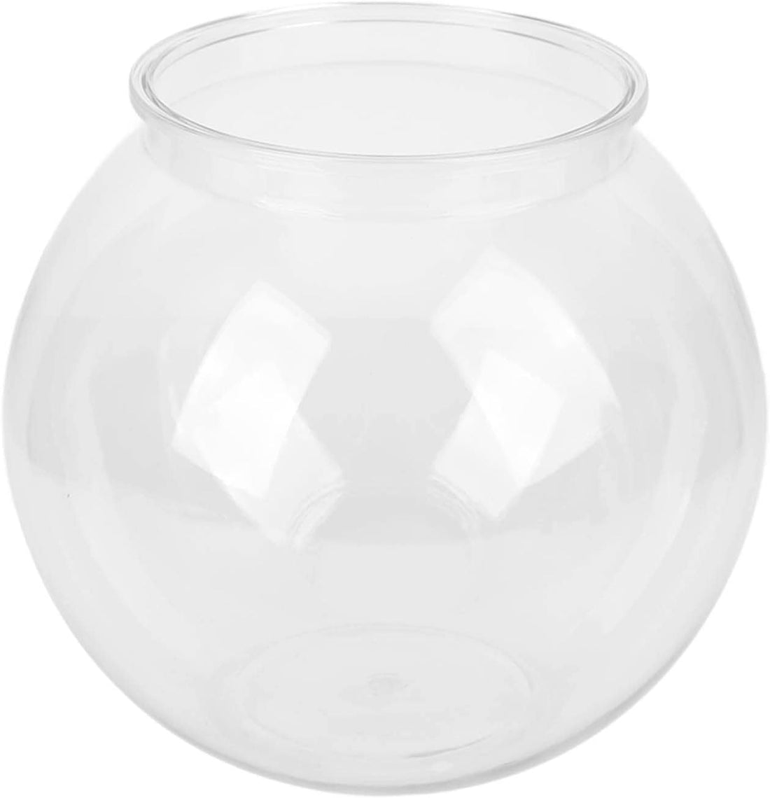 Plastic Fish Bowl, Unbreakable Small Round Fish