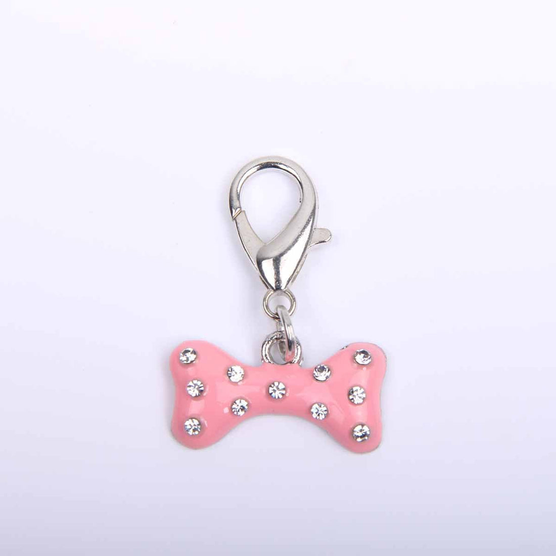 XKSRWE Bling Rhinestones Bone Charm Pendant Jewelry for Pet Dog Cat