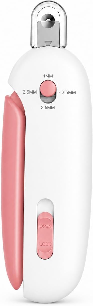 Wanheart Cat Nail Clipper, 4-Size Safety Guard, Nail Catcher & File