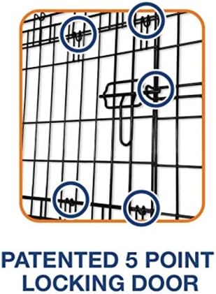 Precision Pet Products Two Door Provalue Wire Dog Crate, 42 Inch