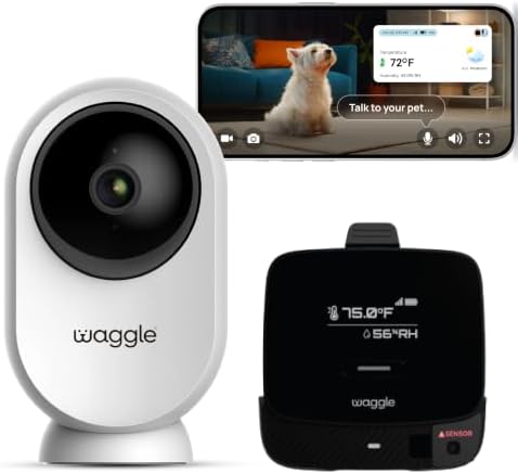 Waggle 4G LTE Pet Monitor Lite + RV Mini Camera