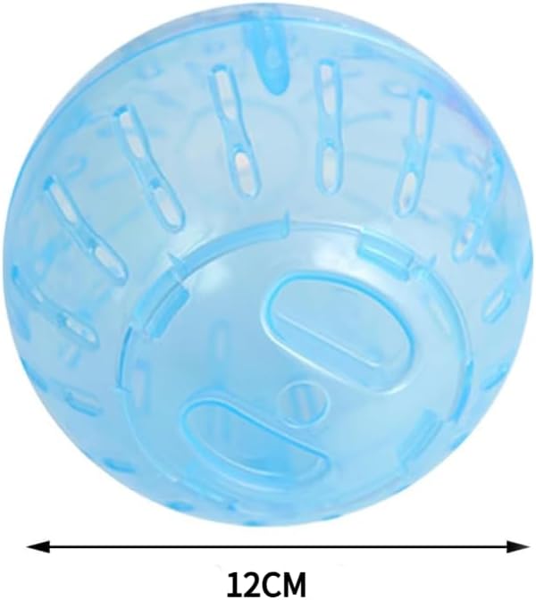 2Pcs Blue and Pink Hamster Balls Transparent Dwarf Hamster Exercise