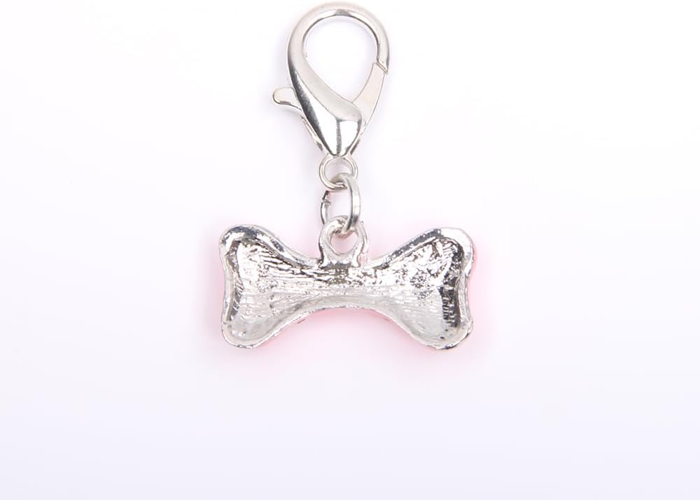 XKSRWE Bling Rhinestones Bone Charm Pendant Jewelry for Pet Dog Cat