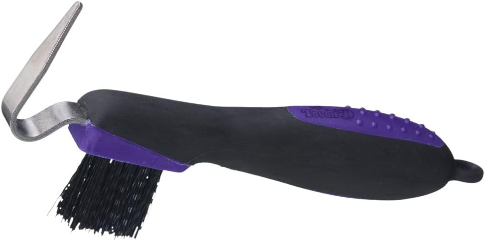 Tough 1 Great Grip Hoof Pick/Brush