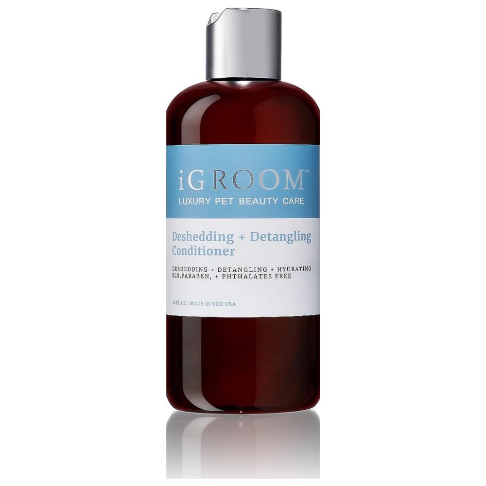 iGroom Deshedding & Detangling Dog Conditioner, Luxury Pet Beauty Care