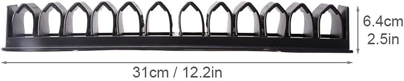 GEZICHTA Horse Whip Crop Holder Rack Wall Mounted for Horse Stables