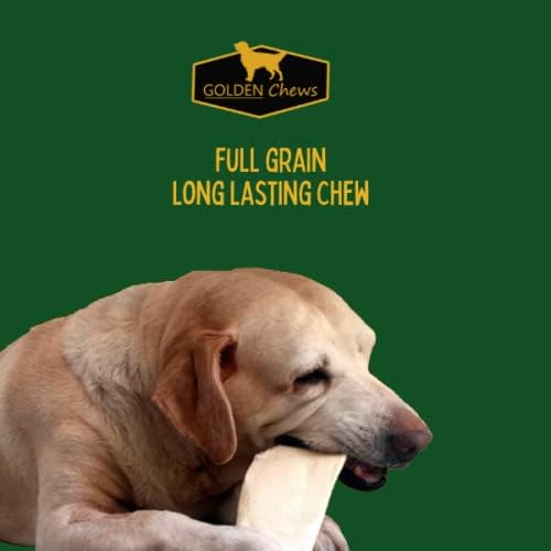 Chews for Dogs Premium Rawhide Chips – Natural Long-Lasting Treats