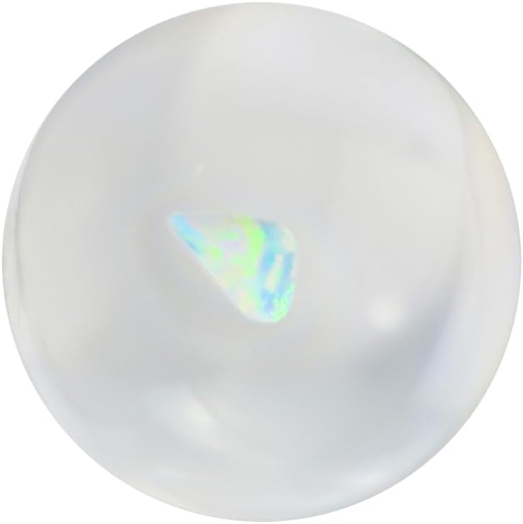 Terporium Opal Encased Glass Sphere Marble | Single 25mm Marble