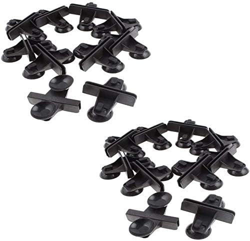 Aquarium Divider Suction Cup Plastic Sheet Holder 20Pcs