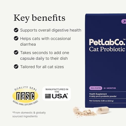 PetLab Co. Probiotics for Cats, Support Gut Health