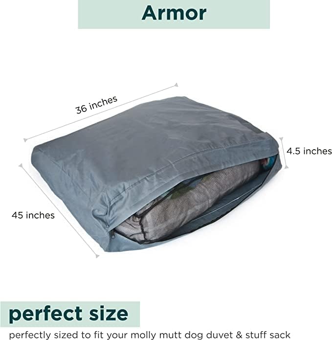Molly Mutt Water-Resistant Dog Bed Liner, Polyester Bed Liner for Dogs