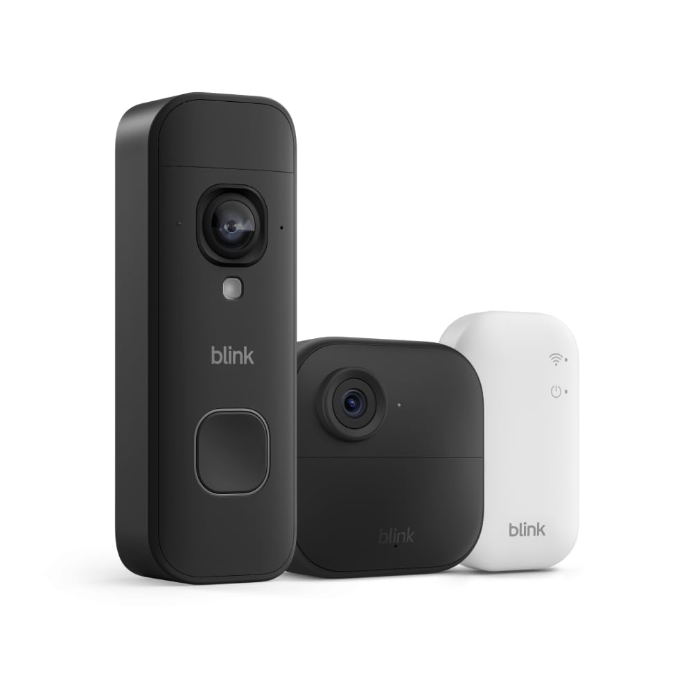 Blink Outdoor 4 and Battery Doorbell 2K+ — Two-year battery 1080p
