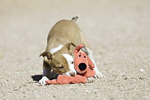 Multipet Loofa Dog Plush Squeaky Toy