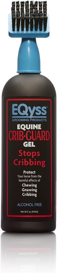 EQyss Crib Guard Horse Anti-Chewing Gel with Brush Applicator