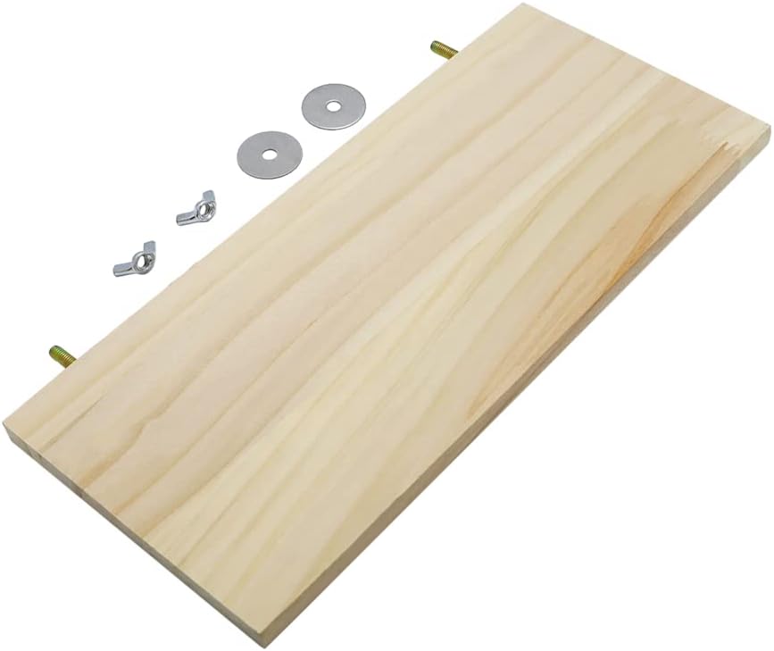Litewoo Parrot Bird Wood Perch Platform Large Stand Shelf for Birds