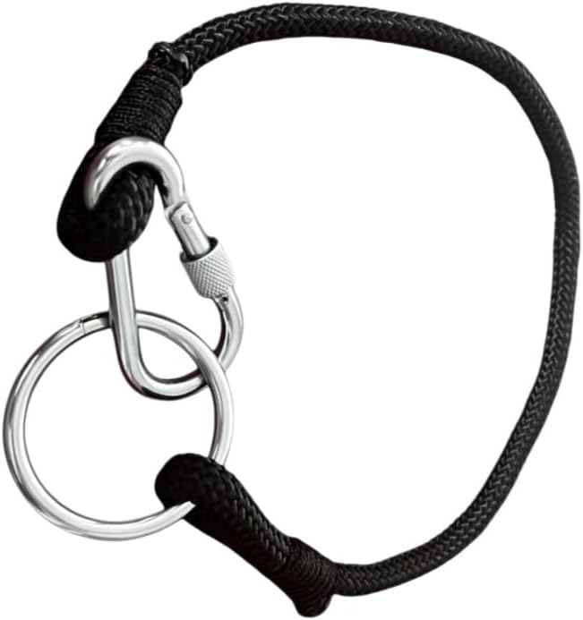 Heavy Duty Gate Latch Strap, 0.4in Nylon Rope for Fence, Barn