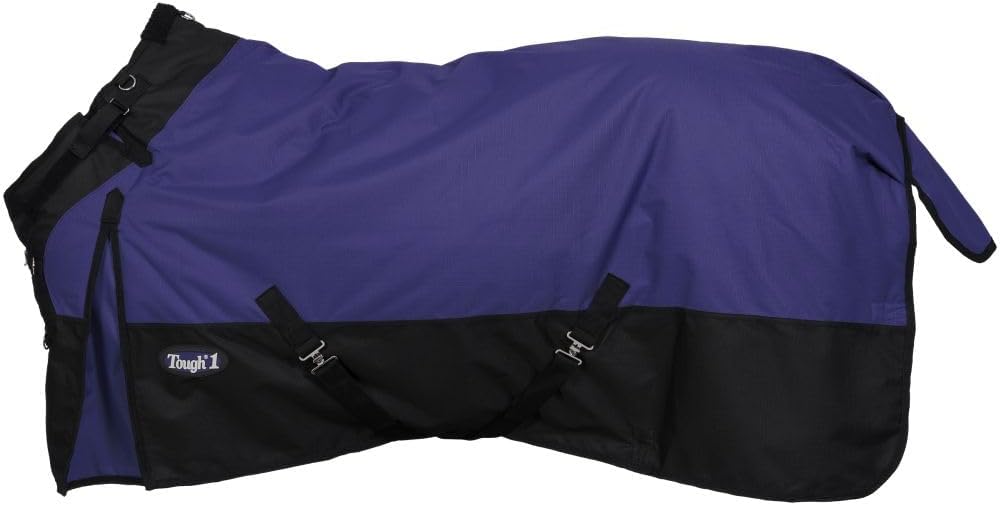 TOUGH1 1200D Turnout Blanket with SNUGGIT, 200-G, Hunter Green, 72-in