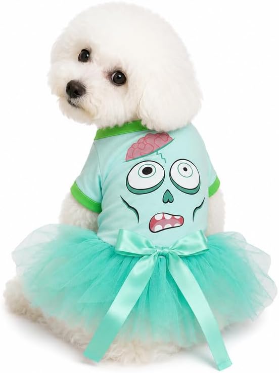 Petitebella Halloween Theme Puppy Dog Dress