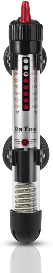 DaToo 50 Watt Aquarium Heater Submersible Adjustable Temperature Fish
