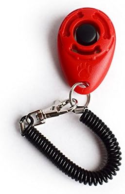Ruconla- 4 Pack Dog Training Clicker with Wrist Strap