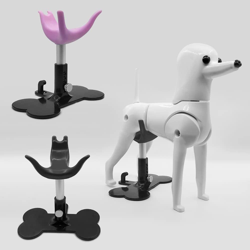 Pet Dog Grooming Chair - Adjustable Height Dog Beauty Seat Rack Dog