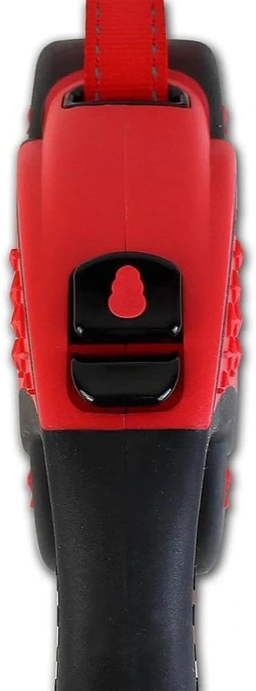 Alcott Kong Ultimate Retractable Dog Leash, Extra Large, Red, 16' Long