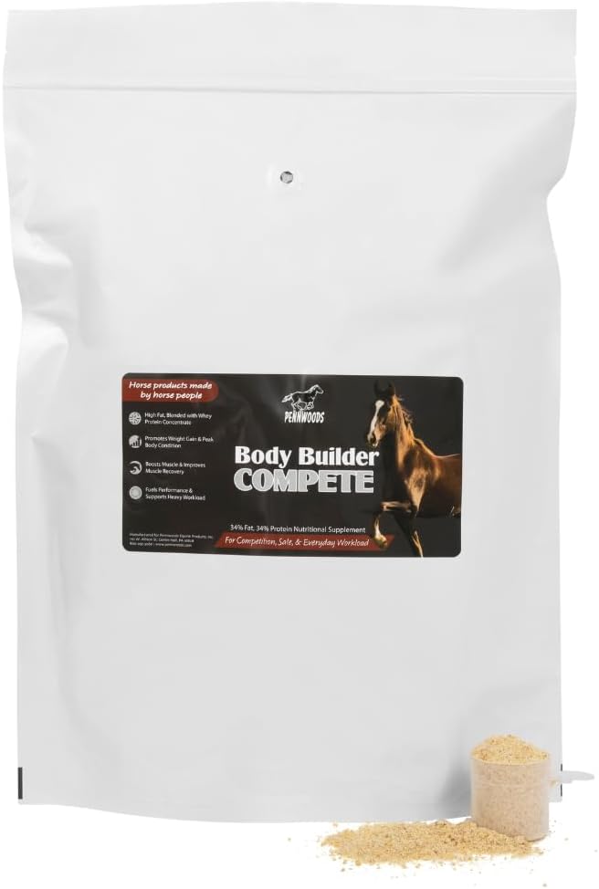 Pennwoods Body Builder Compete Horse Weight Gain Supplement 11 lb Bag