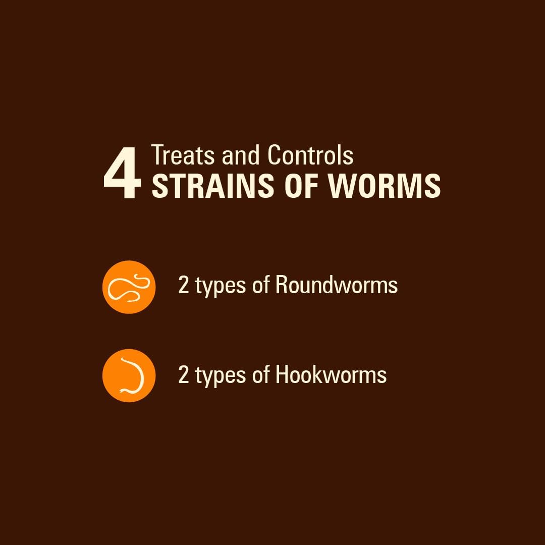 Worm X Plus 7 Way Liquid Dewormer for Dogs 2 oz Broad Spectrum Canine