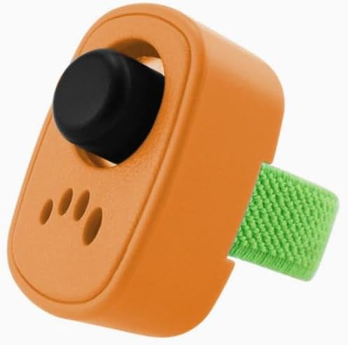 Ruconla Dog Clicker with Finger Ring 5 Pack